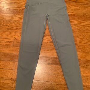 SPANX Hazy Blue-Gray Booty Boost Leggings